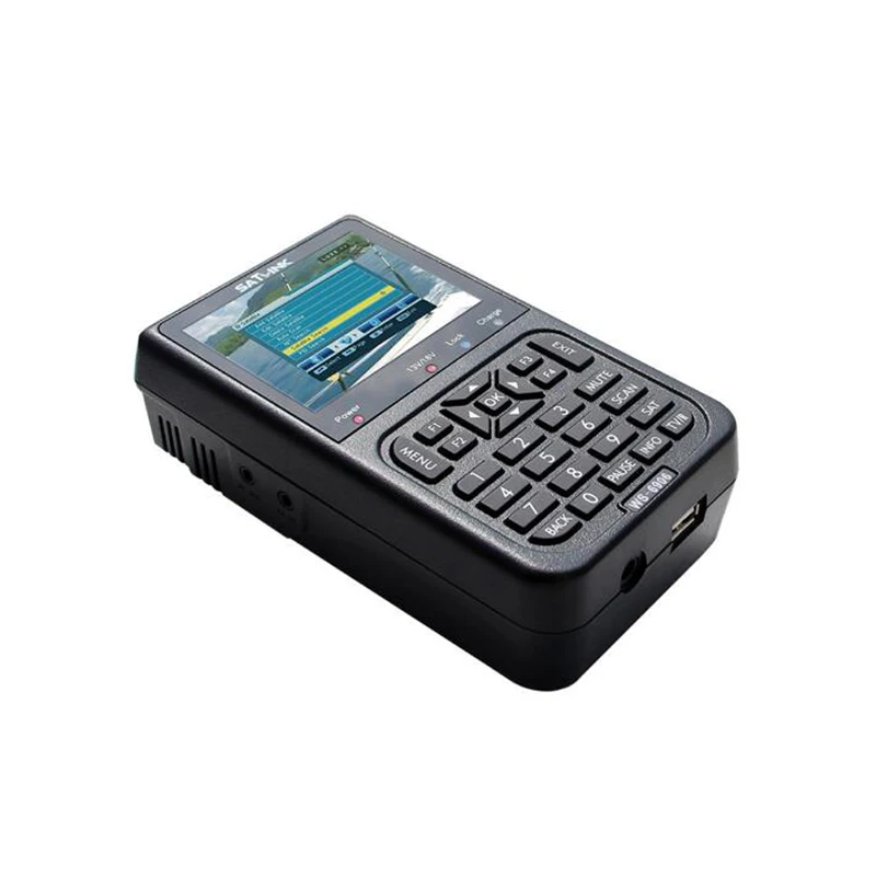 Чистый запас Смарт Satlink WS-6906 DVB-S FTA цифровой спутниковый сигнал автоматический поиск каналов ТВ Радио WS 6906 спутниковый искатель