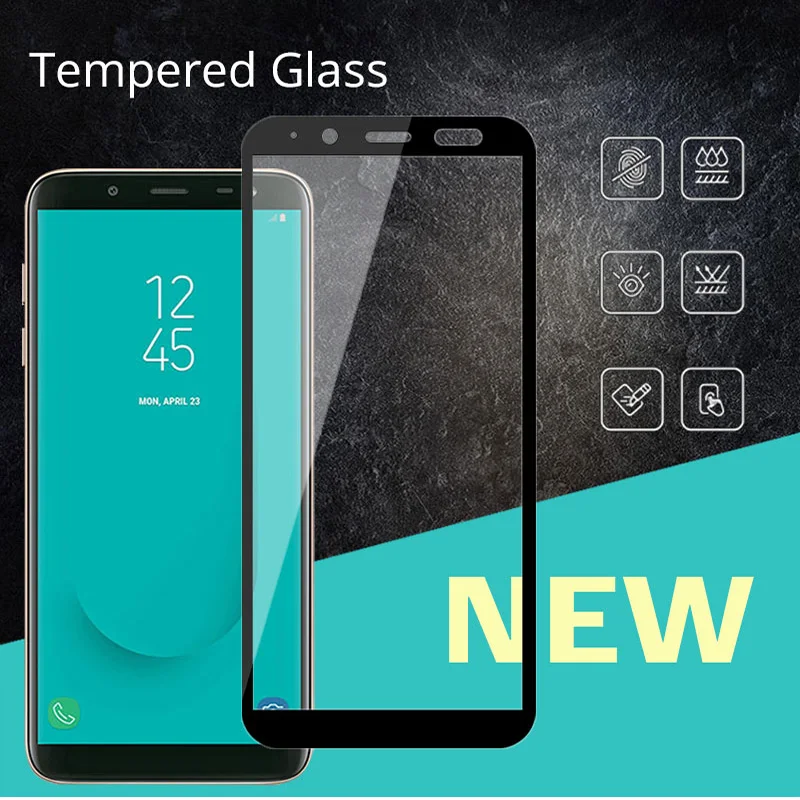 Защитная пленка для экрана телефона Samsung J6 2018 SM-J600F 5 6 ''полное покрытие