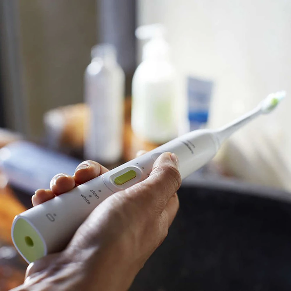 Щетка Зубная Philips Sonicare HealthyWhite HX8962/05 аккумуляторная с 2 насадками 100 220