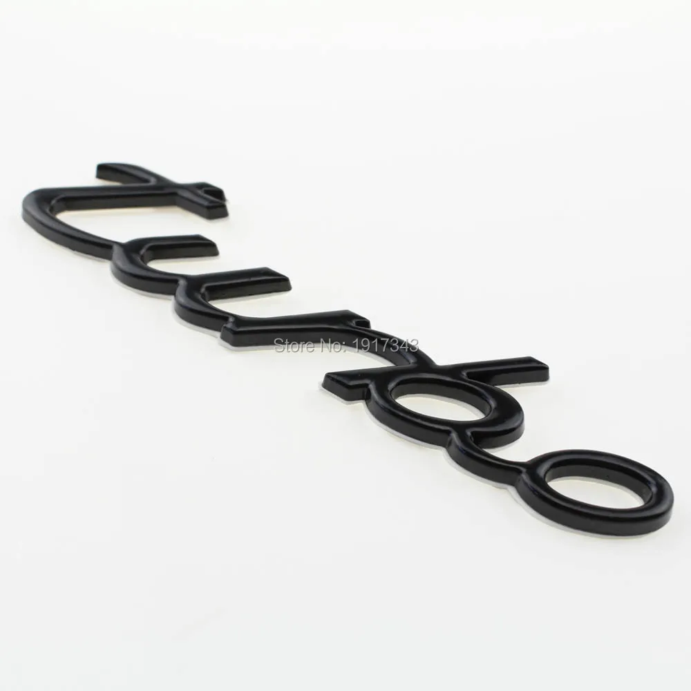 3D черный/серебристый автомобиль металлический на багажник боковые зеркала