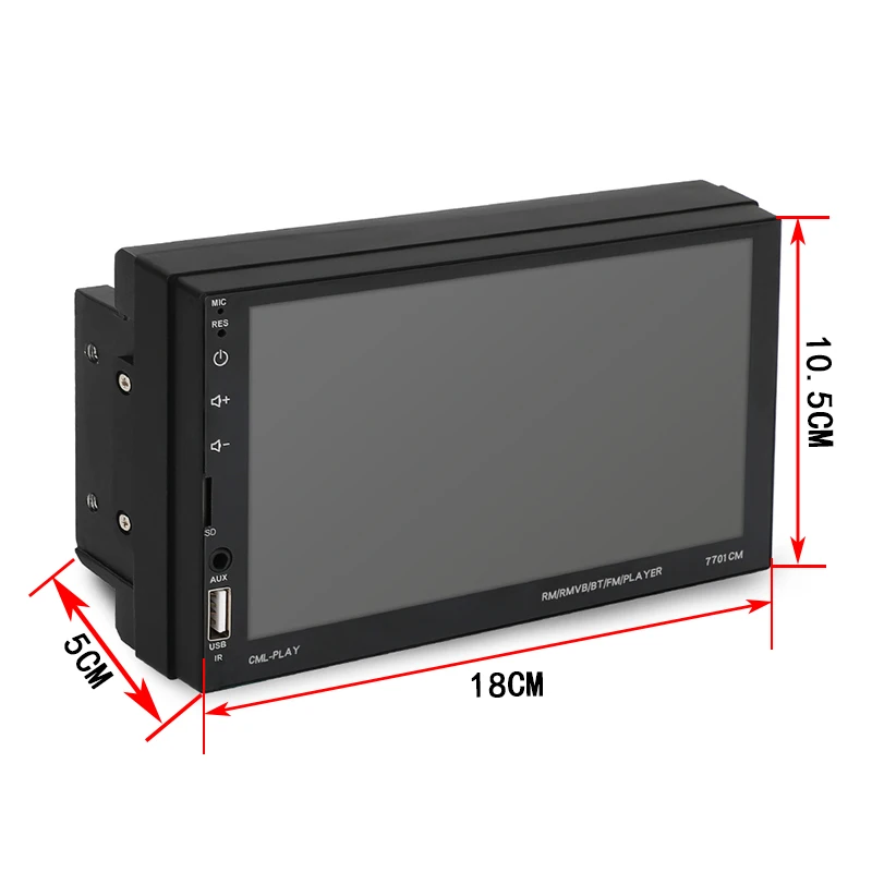 XST 2 Din автомобильное радио Bluetooth 2din автомобильный мультимедийный плеер 7 HD