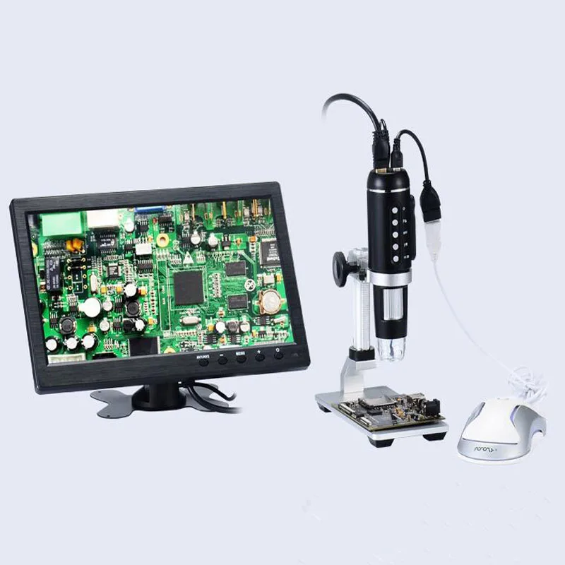 Цифровой USB микроскоп 5 Мп 1000X электронный для измерения эндоскоп увеличительная