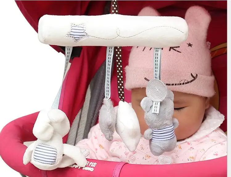 Детская игрушка плюшевый кролик игрушечный автомобиль с музыкой|Погремушки| |