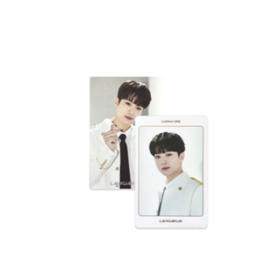 Kpop Wanna One Members ПВХ фото карты концерт мирового турне двухсторонняя Коллекционная HD Фотокарта