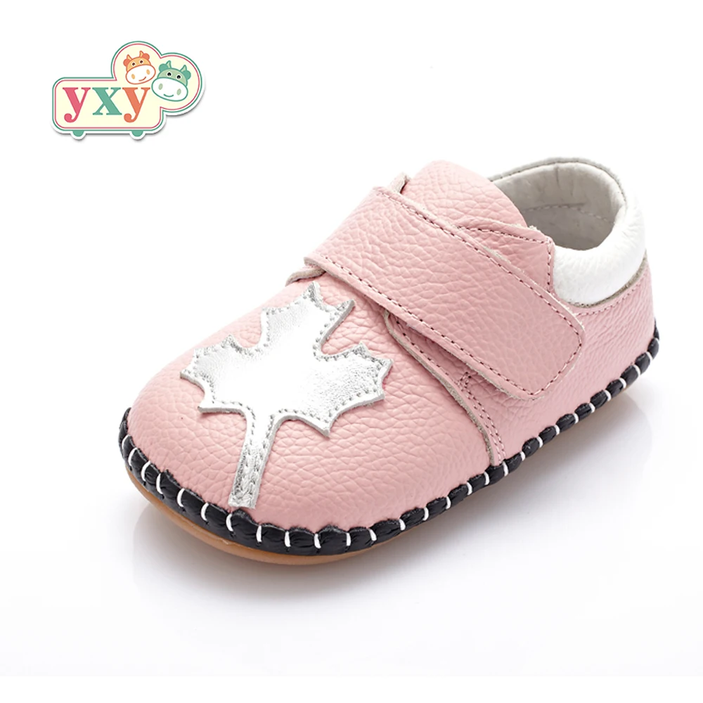 YXY/2019 г. весна осень из натуральной кожи TMaple Leaf для малышей маленьких мальчиков и
