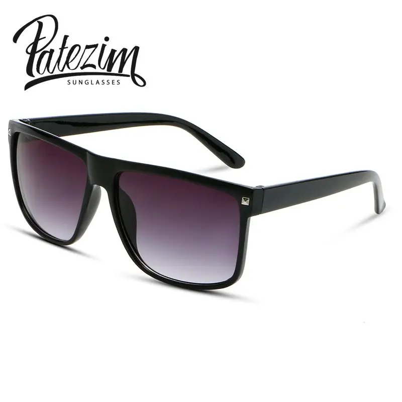 Новый Летний стиль унисекс Винтаж солнцезащитные очки в стиле ретро с заклепками