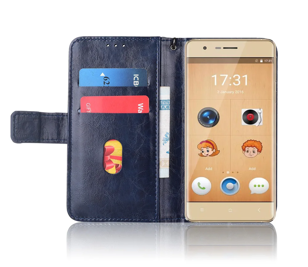 Кожаный чехол-книжка для Oukitel K4000 Lite чехлы с цветочным принтом 100% специальный
