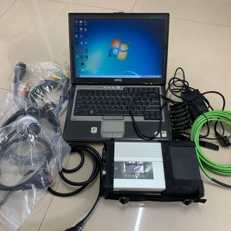 MB Star C5 SD Compact 5 + D630 4G Подержанный ноутбук 320 Гб HDD с программным обеспечением v3.2021