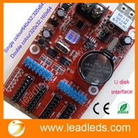 led display control card supports single dual color with tf au 30pcslot led display control card