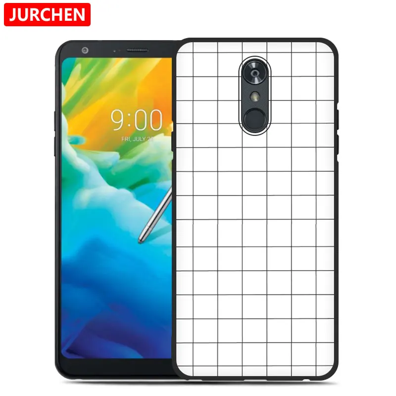 Ультратонкий чехол JURCHEN с рисунком для LG Stylo 5 Stylo5, задняя крышка, милые собака и кошка, мягкий чехол из ТПУ для LG Stylo 5, чехол для телефона - Цвет: 11