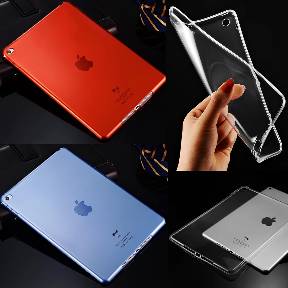 Для iphone Apple iPhone X 2017 нового iPad Pro 12 9 прозрачный мягкий бесцветный задняя крышка из