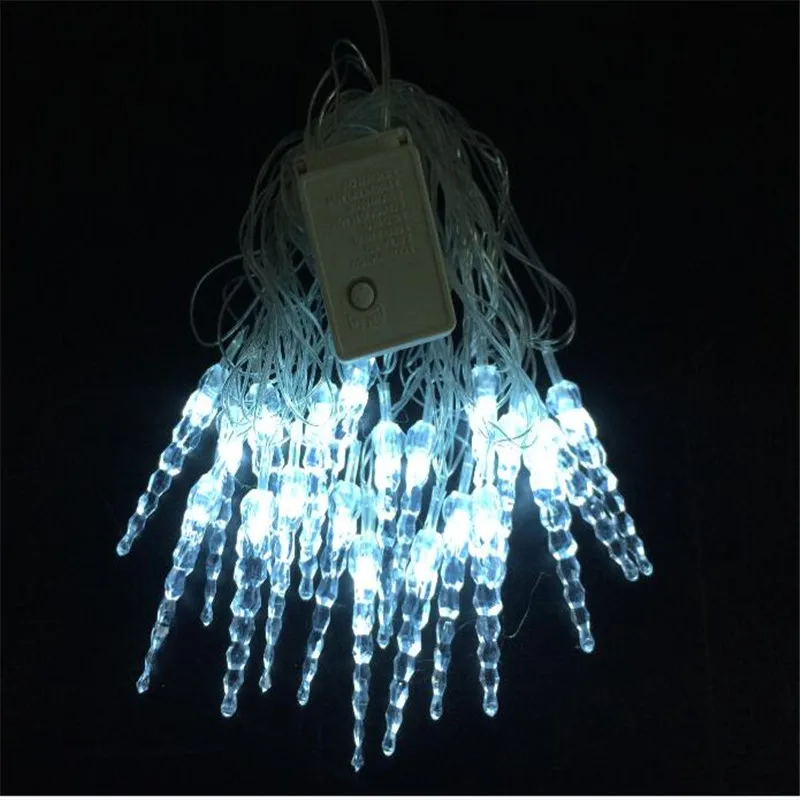 Праздничное освещение 5 м 28 светодиодов сосулька домашнее рождественское