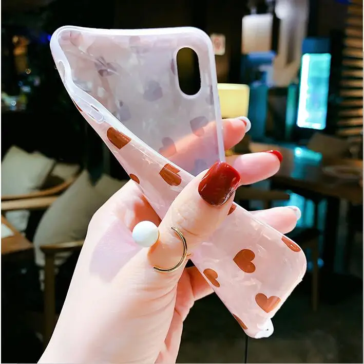 Простой розовый Силиконовый мягкий чехол для xiaomi redmi note 7 mi9 mi6 mi 8 SE M8 explorer play 5X 6X MIX 2S