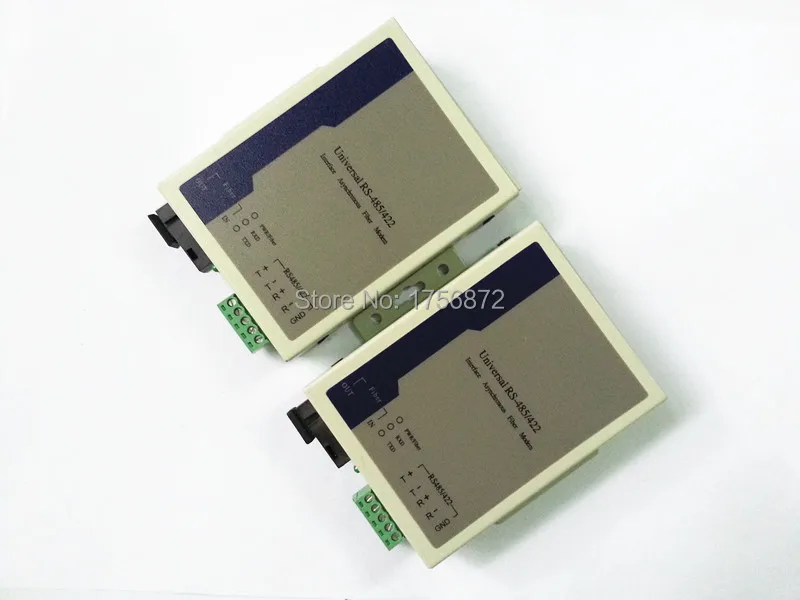 2 шт./лот RS485/422 к оптоволоконному модему одномоду SC 20km rs485/422 ethernet волоконному