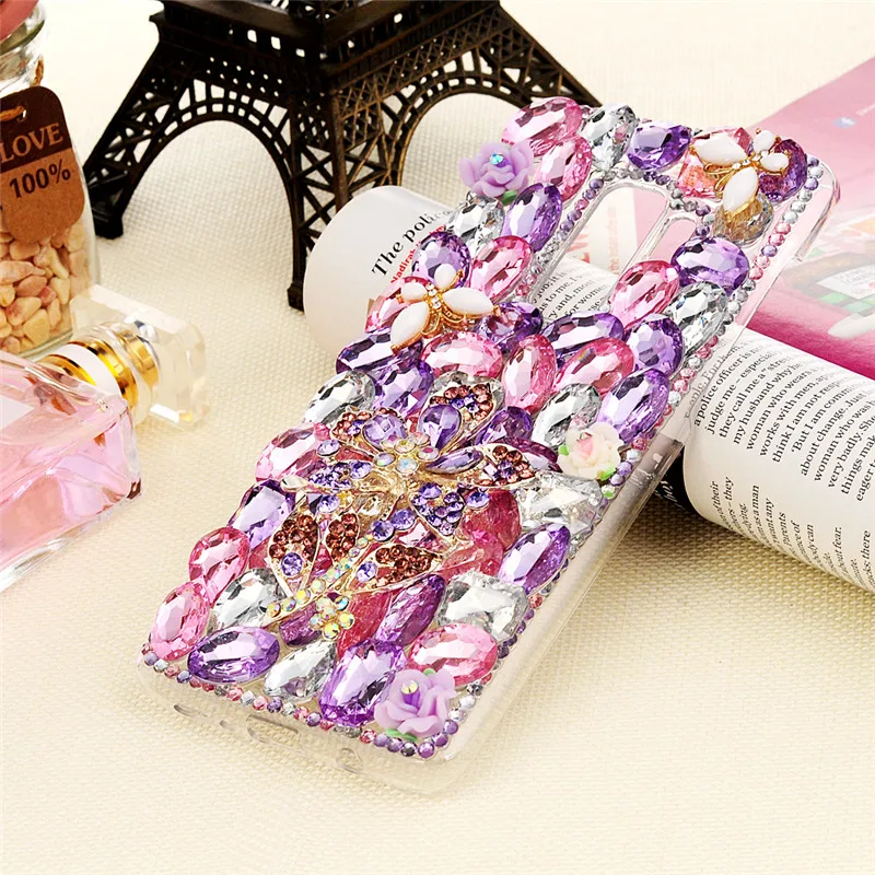 DIY 3D Bling Стразы чехол для samsung Galaxy S9/S9 Plus Кристалл Алмаз Защитный оболочка Капа +|case