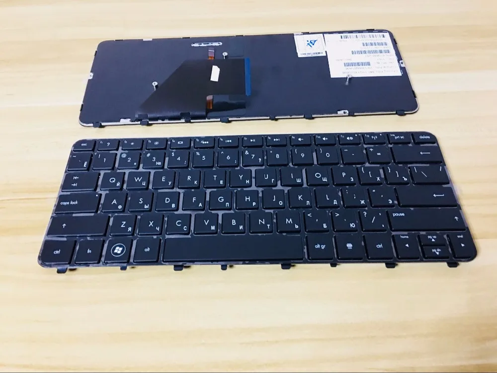 New Laptop keyboard for HP Folio 13 13-1000 13-2000 series QWERTY US/RUSSIAN Layout | Компьютеры и офис