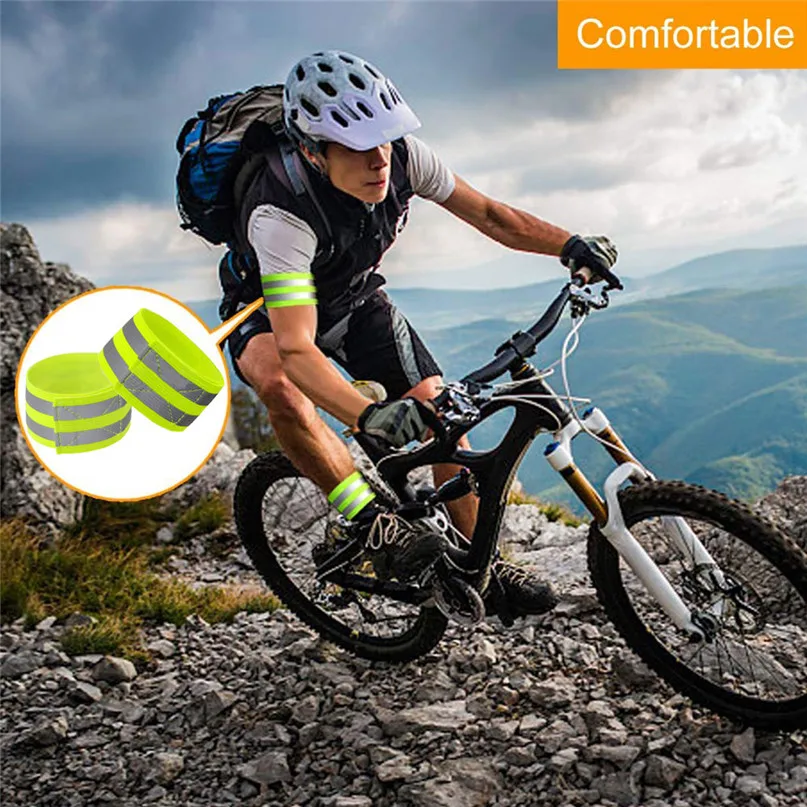 2 шт. светоотражающие повязки высокое Безопасность со светоотражающими