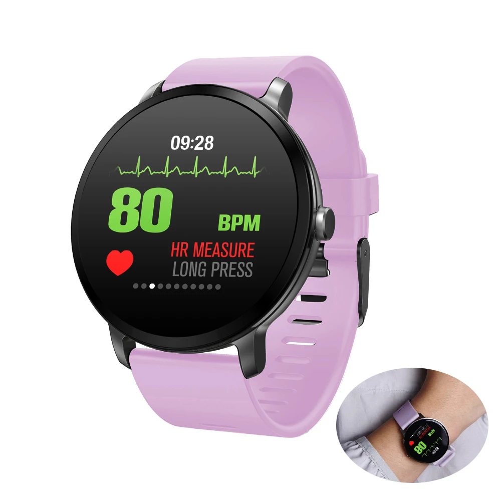 V11 Смарт-часы IP67 водонепроницаемое закаленное стекло активности Фитнес трекер