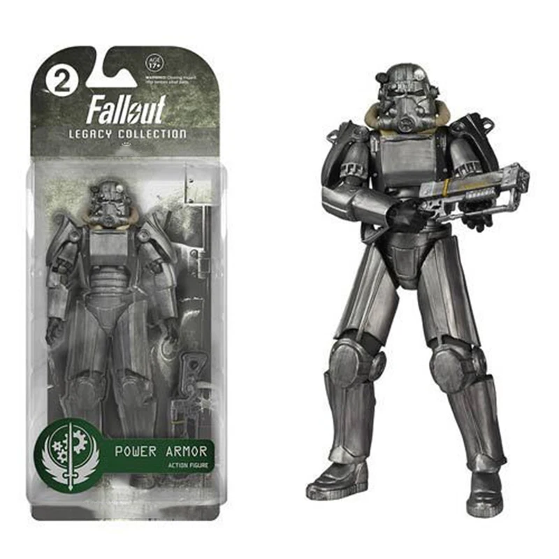 Fallout 4 ПВХ фигурка " силовая броня из clothin игрушки отличное качество Рождественский подарок модель игрушки детские подарки коллекции