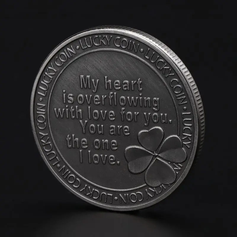 I Love You Lucky памятная монета сувенир вызов Коллекционная Коллекция монет Искусство
