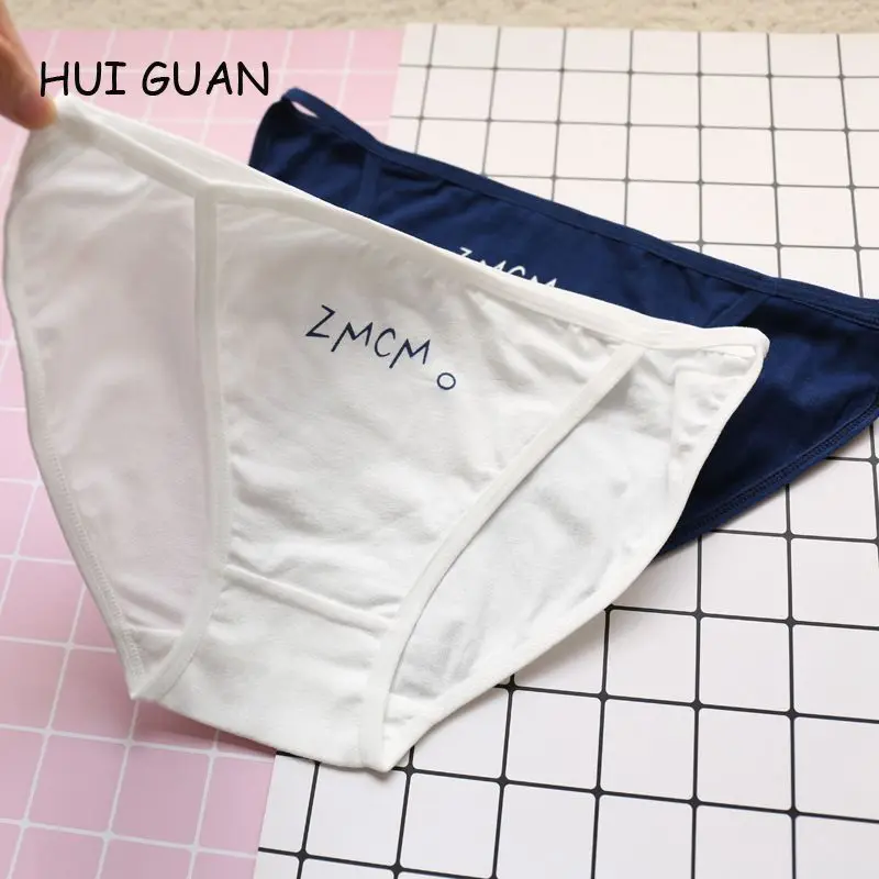 Нижнее белье HUI GUAN ZMCM 13 цветов однотонное хлопковое нижнее для девочек милое