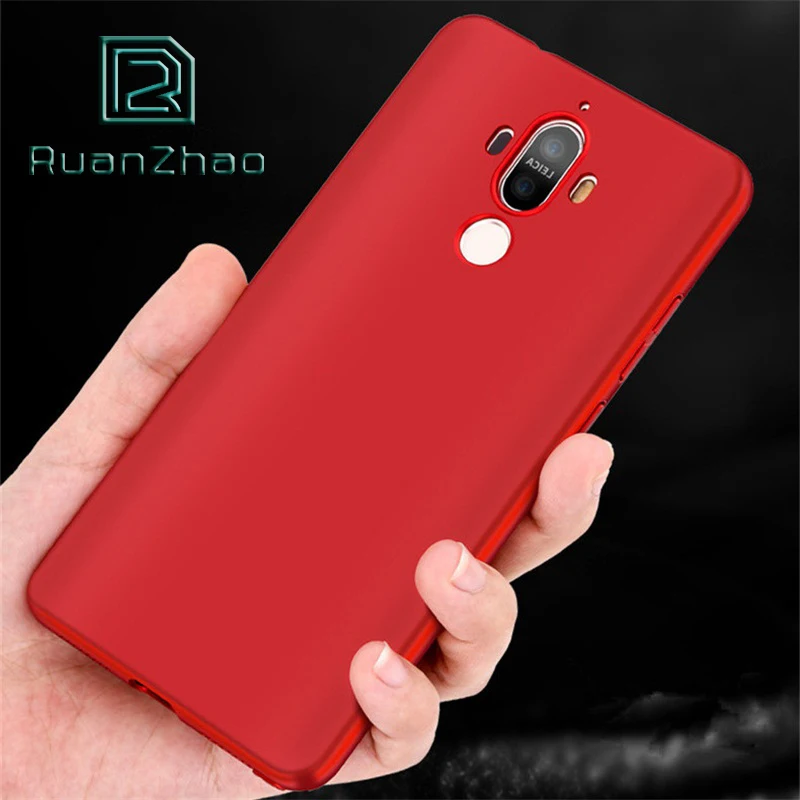 RUANZHAO 360 полный защитный чехол для Huawei Mate 9 телефона 3 в 1 дизайнерские чехлы Mate9