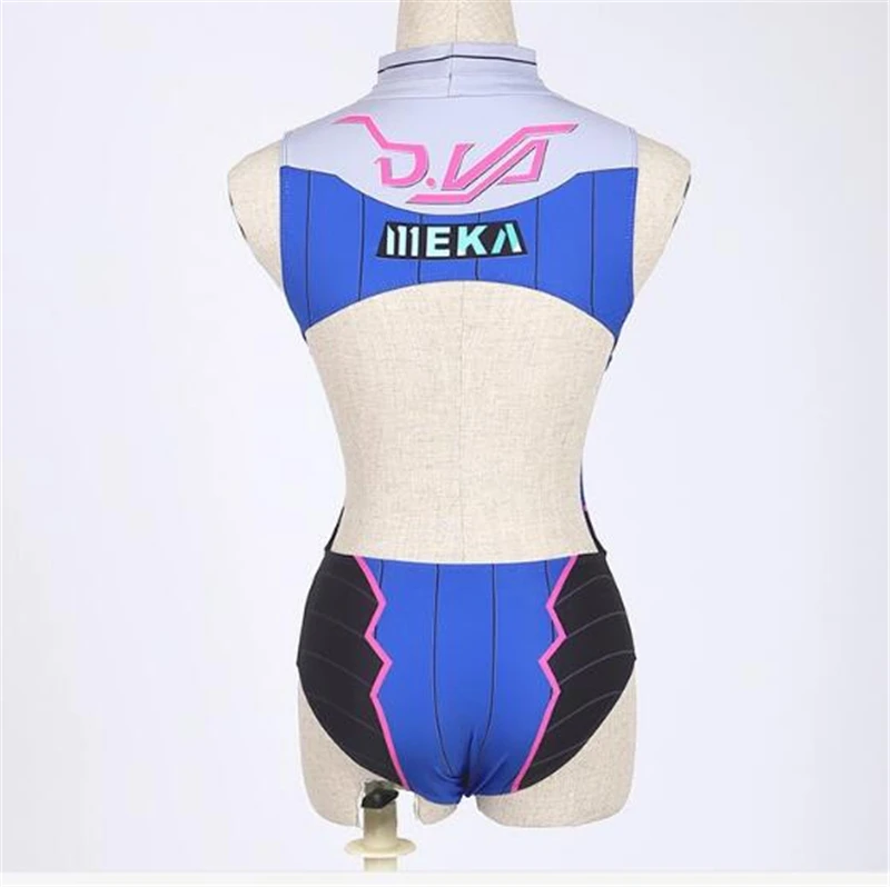 OW DVA купальники для косплея летний купальник D.va Sukumizu костюмы бикини женские