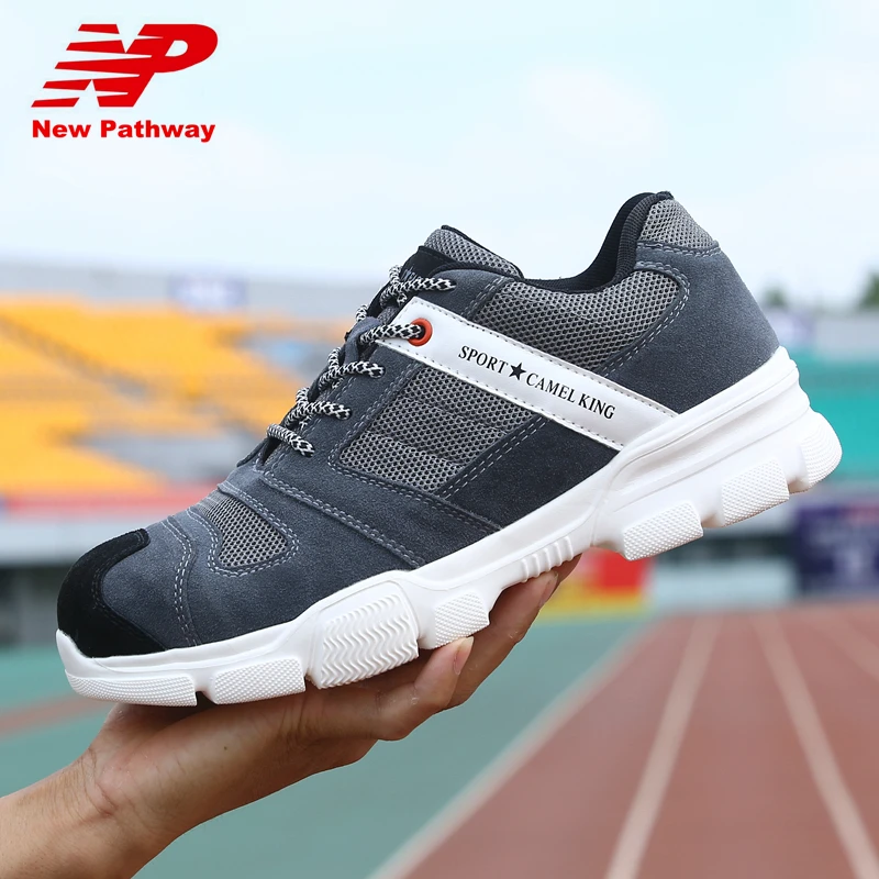 Large Size 35-47 Comfortable Men Safety Shoes Steel Toe Breathable Lightweight Outdoor Puncture Proof Work MS178 | Обувь