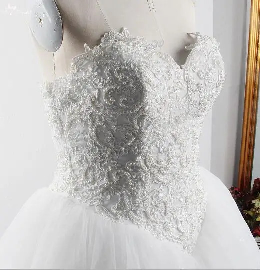 Элегантное фатиновое бальное платье RSW1511 с милым вырезом горловины Robe De Mariee Princesse