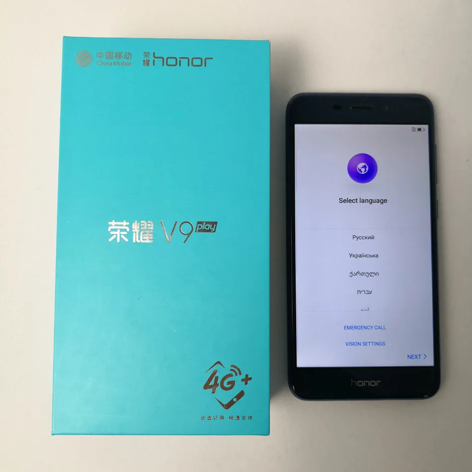 Оригинальный Huawei V9 play 4 г 32 ГБ Honor 6C Pro 5.2 &quotЭкран Octa Core 1.5 ГГц 13MP Камера LTE смартфон