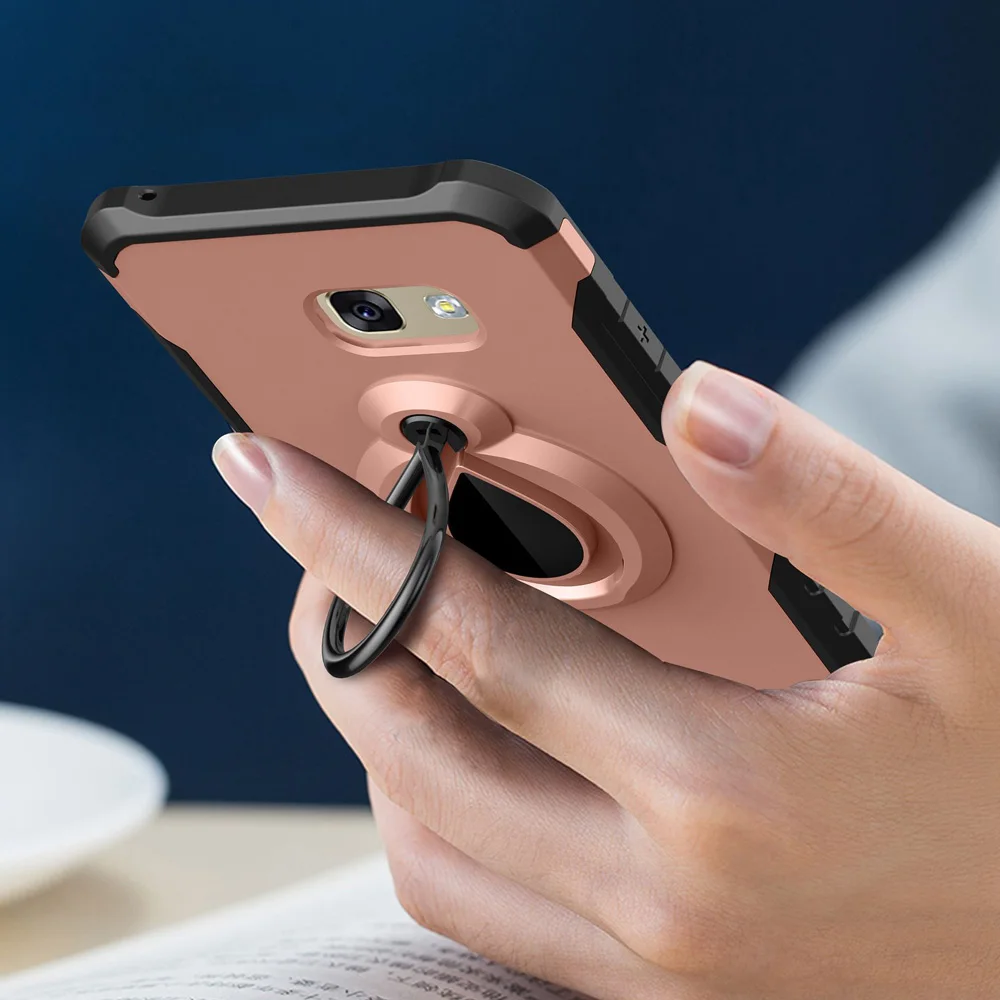 Для Samsung Galaxy A5 2017 A520 случай 2 Слои противоударный Heavy Duty телефон Обложка В виде