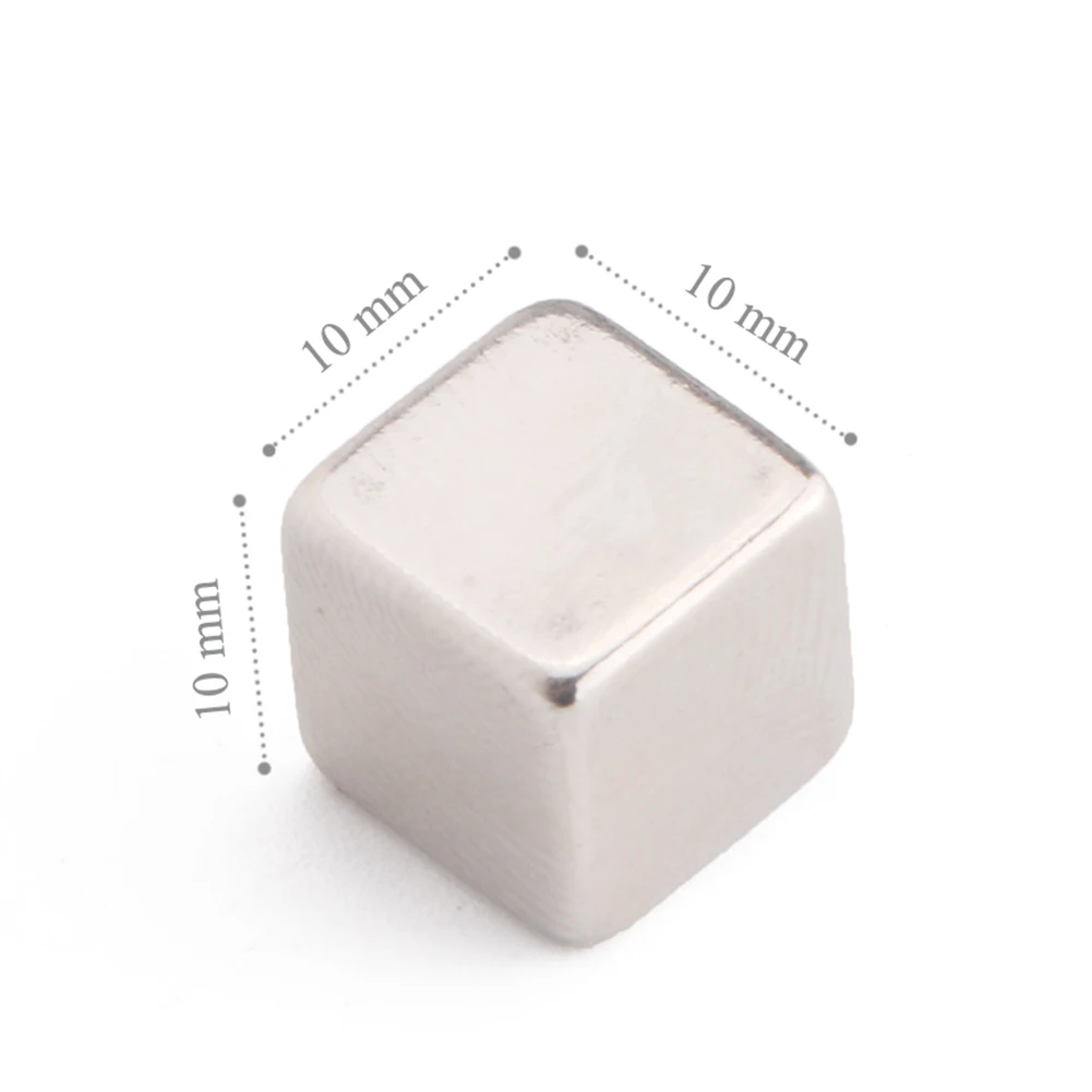 10x Neodymium Block Square Magnet10x10x10mm N52 Big Strong Rare Earth Magnets