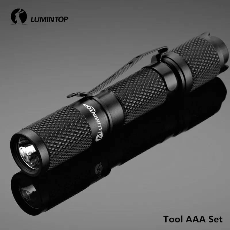 Инструмент lumintop AAA комплект Cree XP G2 светодиодный 110lm 47 м реверсивный зажим фонарик
