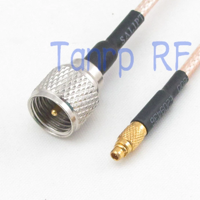 6 дюймов MMCX штекер к мини UHF PL259 RF адаптер разъем 15 см коаксиальный Джампер RG316