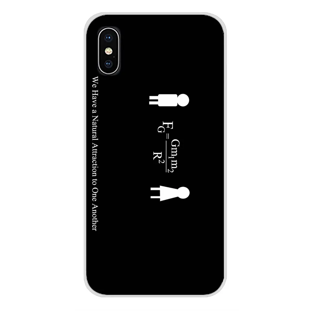 Аксессуары чехлы для телефонов вдохновленные математической формулой Apple iPhone X XR