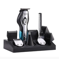 kemei 11 in 1 professional electric hair clipper men hair trimmer haircut nose shaver beard razor styling tools shaving machine