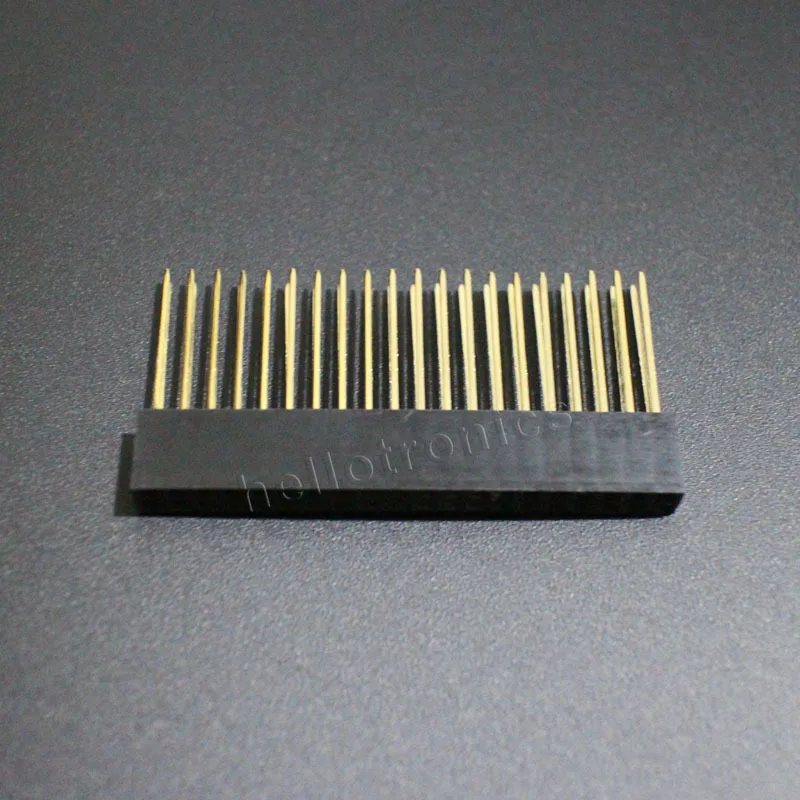 Hellotronics 50Pcs/Lot Stacking Header for Raspberry Pi A+ B+ 2 3 4 - 2x20 Extra Tall Stackable Female | Обустройство дома