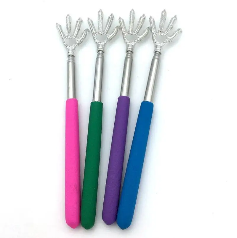 

Metal Stainless Steel Telescopic Back Scratcher Extendable Convenient Claw Wholesale LX1989