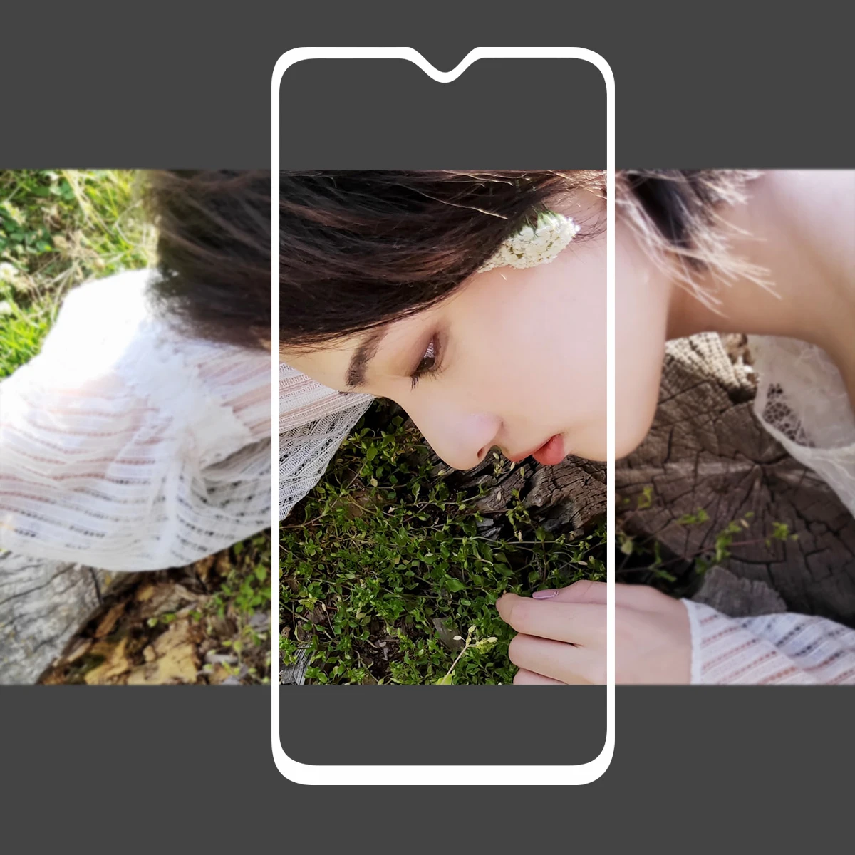 Полная защита экрана для OPPO K1 устойчивая к царапинам Защитная пленка Закаленное