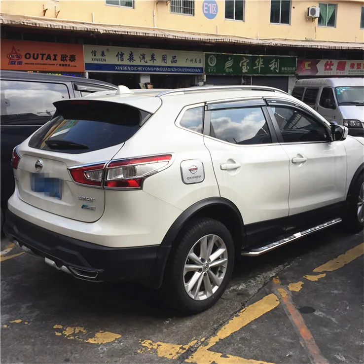For Qashqai Plastic Window Visor 2016-2019 Vent Shades Sun Rain Deflector Guard Auto Accessories 4PCS/SET | Автомобили и