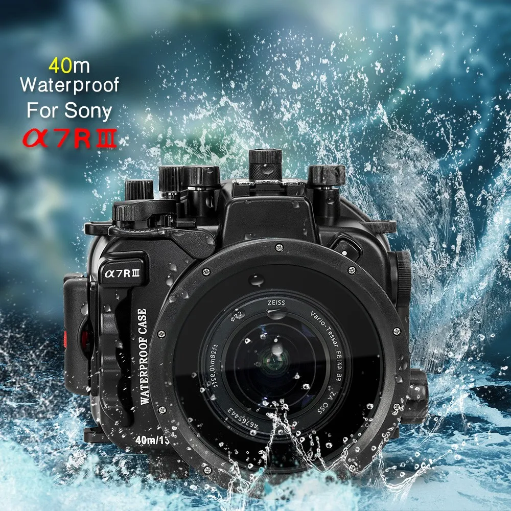 Водонепроницаемые чехлы для подводной камеры Seafrogs 40 м/130 футов чехол Sony A7 III A7R