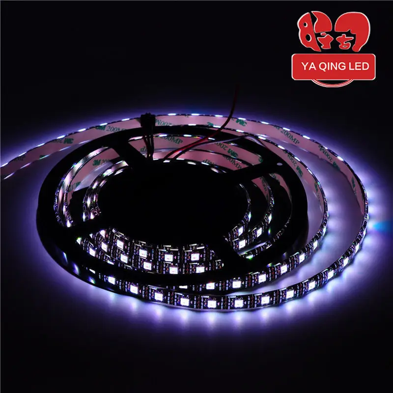 1 ~ 100 м 30 60 74 96 144 led/M WS2812B WS2812 SK6812 Светодиодная лента 5050 RGB полноцветная