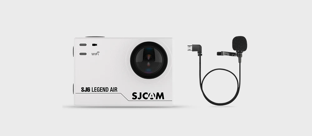 SJCAM SJ6 LEGEND Air 4K 24fps Notavek 96660 Ультра HD Удаленная Экшн-камера водонепроницаемая Спортивная DV 2," с сенсорным экраном Спортивная камера