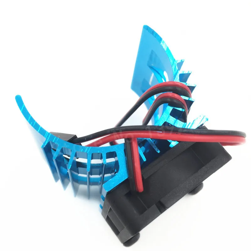 Алюминиевый радиатор с вентилятором 5 В для 1/10 весы RC автомобиля 540 550 3650 Размер