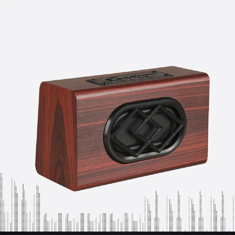 Abuzhen HIFI двойная колонка bluetooth-колонка картонная портативная стереоколонка