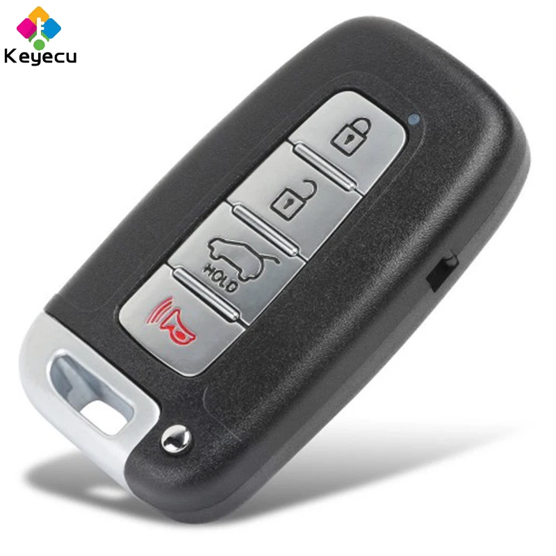 

KEYECU Replacement Smart Remote Control Key - 4 Buttons 315MHz ID46 Chip - FOB for Hyundai Tuscon Rio Elantra FCC ID: SY5HMFNA04