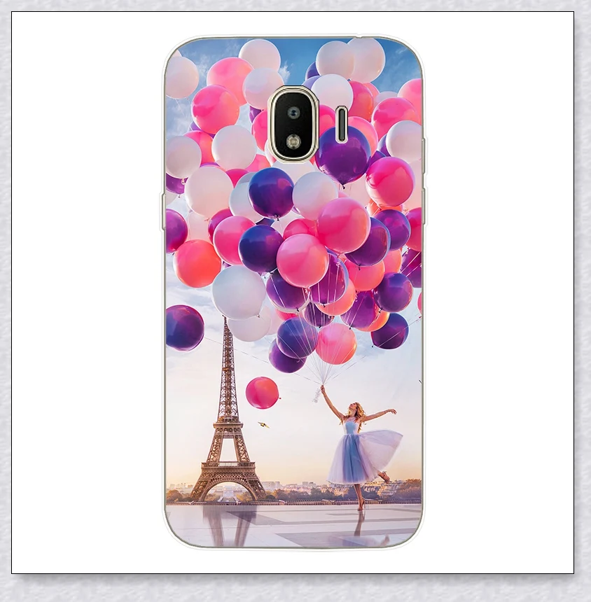 qiuta Силиконовый чехол для samsung Galaxy J2 J2 pro J250F милый мягкий чехол с принтом для samsung J 2 Pro J250F Чехлы бамперы - Цвет: qiuta