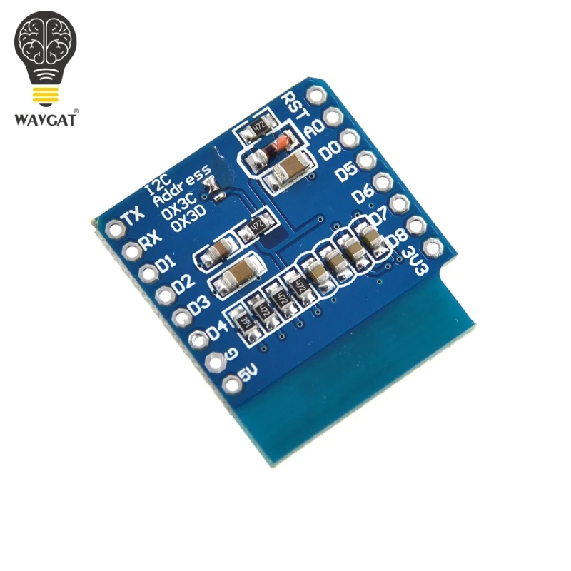 Suq ESP32 Minikit OLED экран для WAVGAT D1 mini 0 66 дюйма 64X48 IIC I2C|d1 mini| |