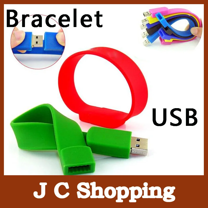 Силиконовый браслет Amthin для ручного привода с реальной емкостью u диска наручный