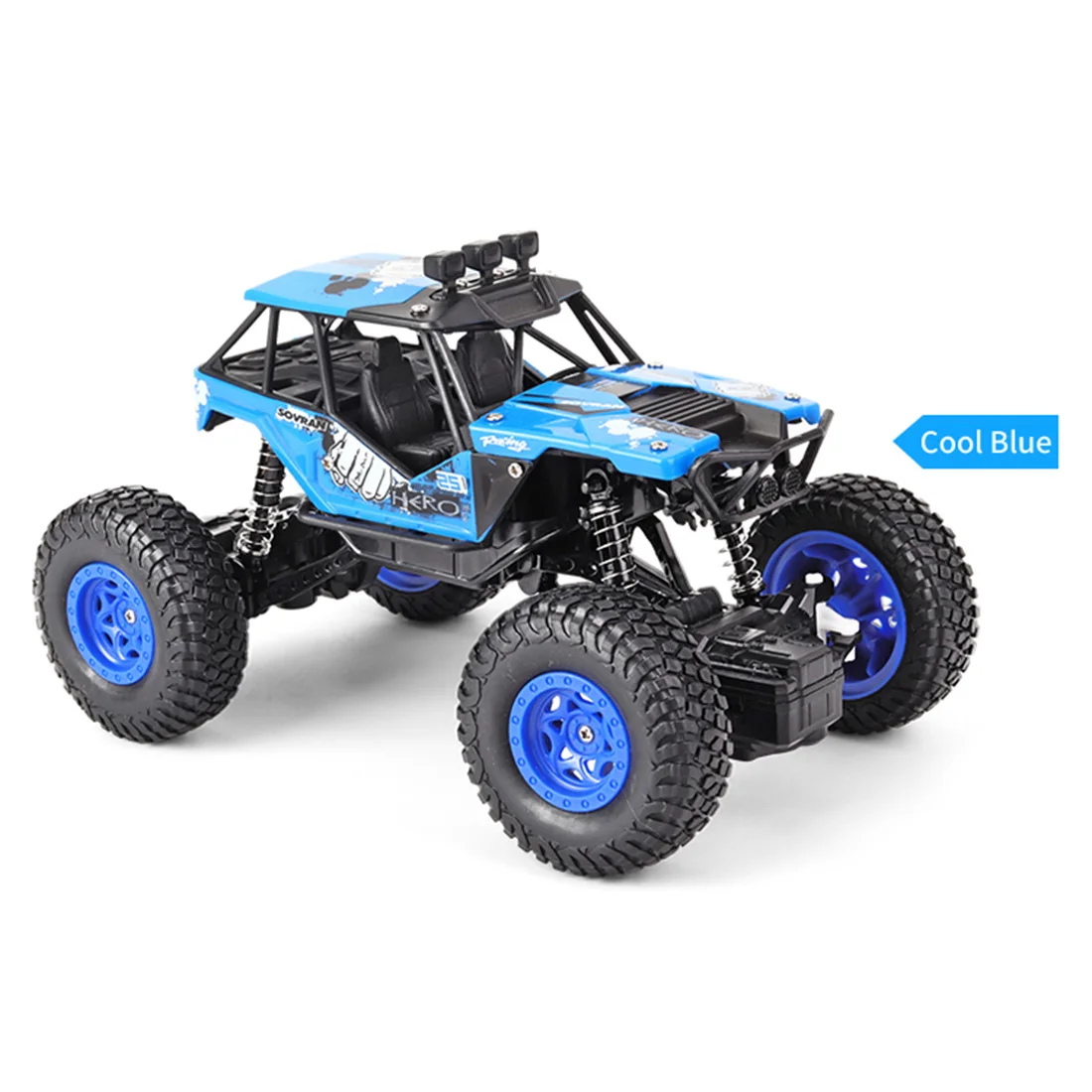 1:20 2,4G 8 км/ч RC Внедорожник RC скалолазание автомобиль пульт дистанционного управления игрушка для детей-красный
